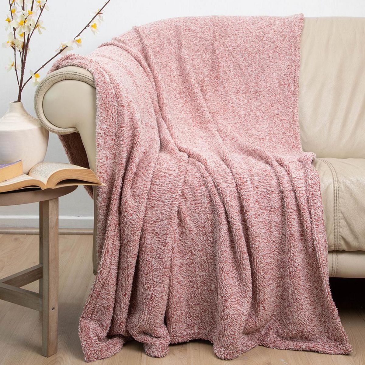 DORAL - Manta Deluxe Chiporro Two Tones Especial Burdeo