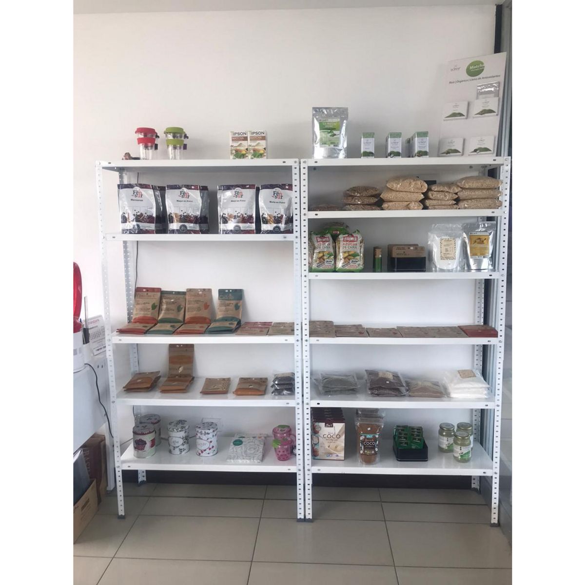 FIXSER - Estante Bricolor Metal 5 Nivel(es) 90x180x30 cm Blanco