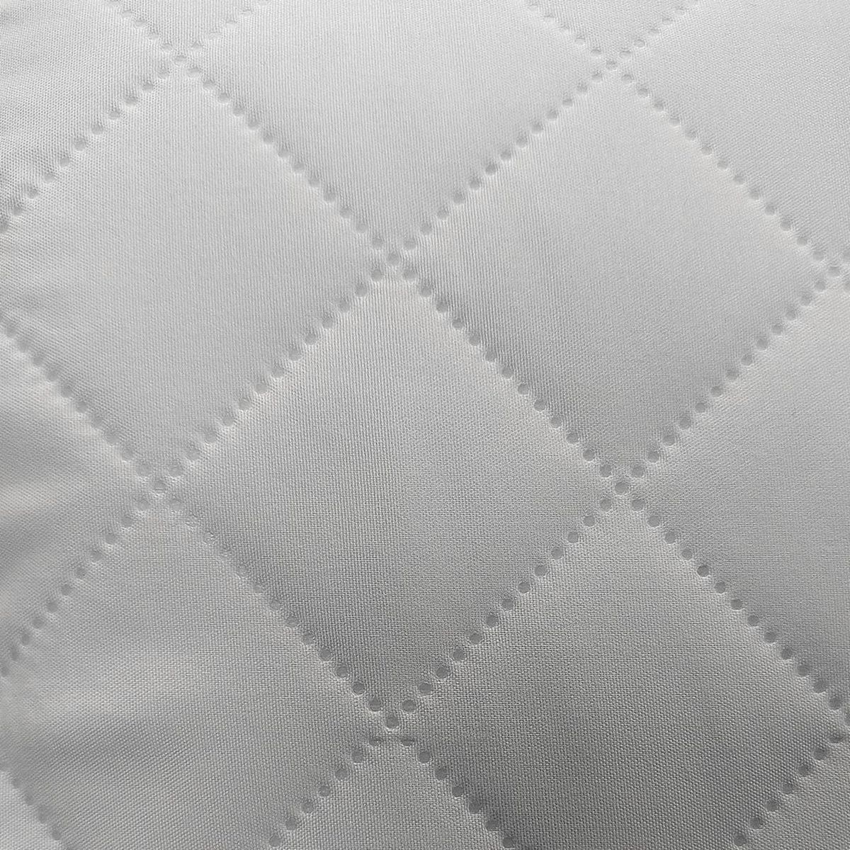 ILLUSIONS - Cubrecolchón 2 plazas Blanco