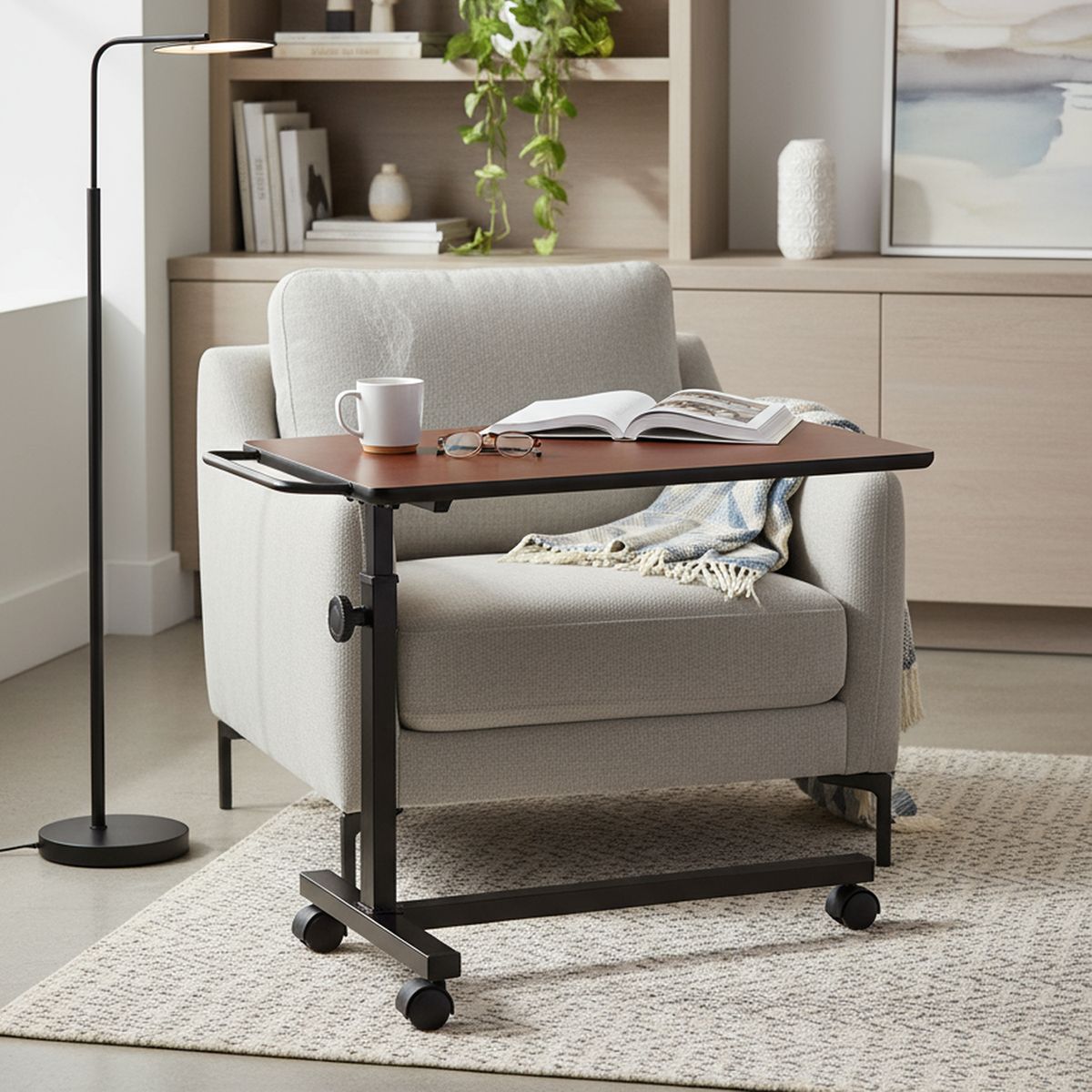 JENNY HOME - Multimesa Plegable Jenny Home Café 68x87x42 cm