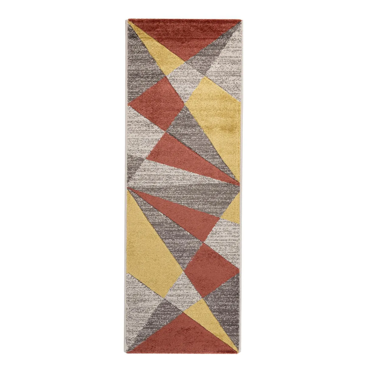 DIB - Alfombra Orleans 60x240 cm Poliéster Rojo