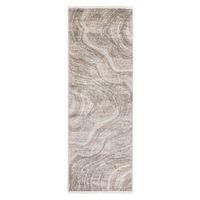 Alfombra Obsesion 60x240 cm Poliéster Gris