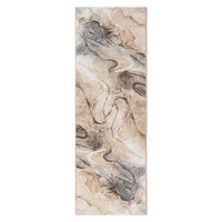 Alfombra Onix 60x230 cm Poliéster Gris