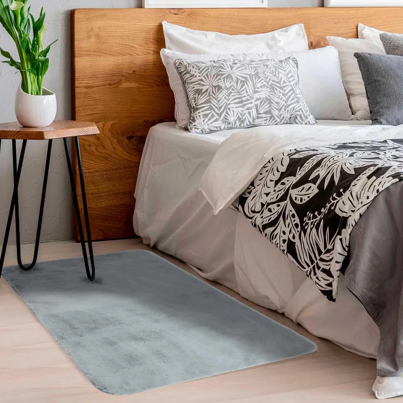 DIB - Alfombra Luxury Soft 60x120 cm Gris