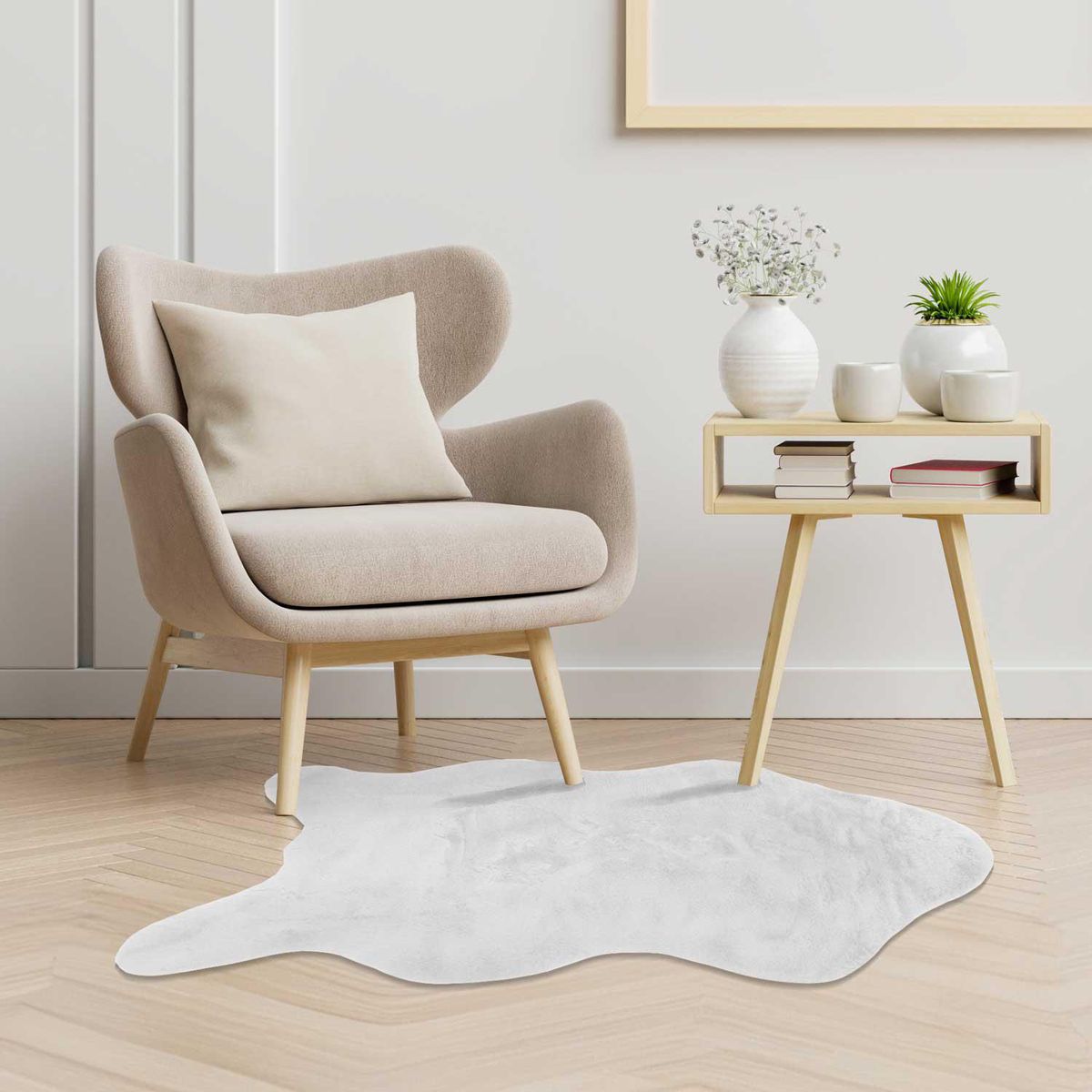 DIB - Alfombra Luxury Soft 60x90 cm Crema