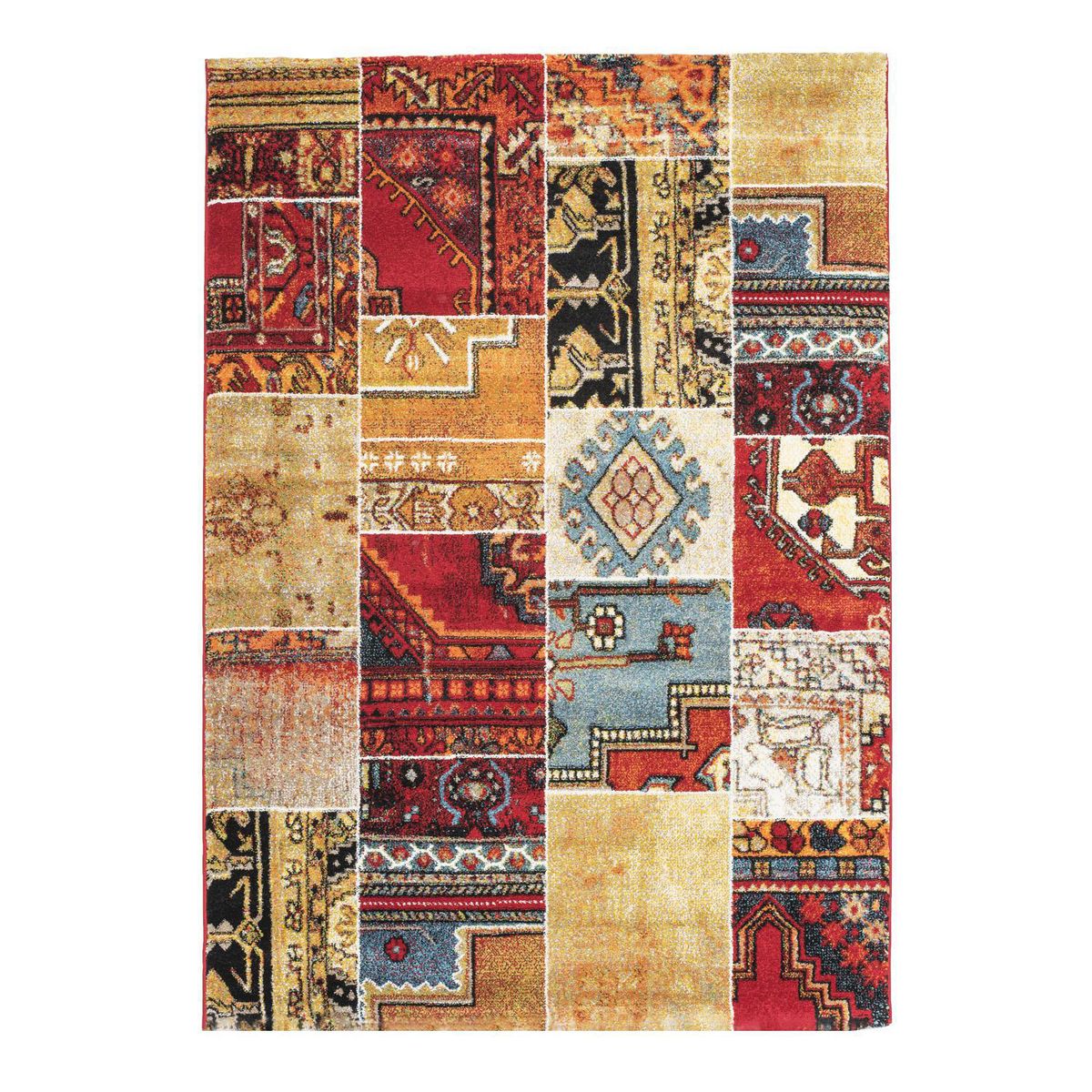 DIB - Alfombra Kelim Patch 160x230 cm Multi