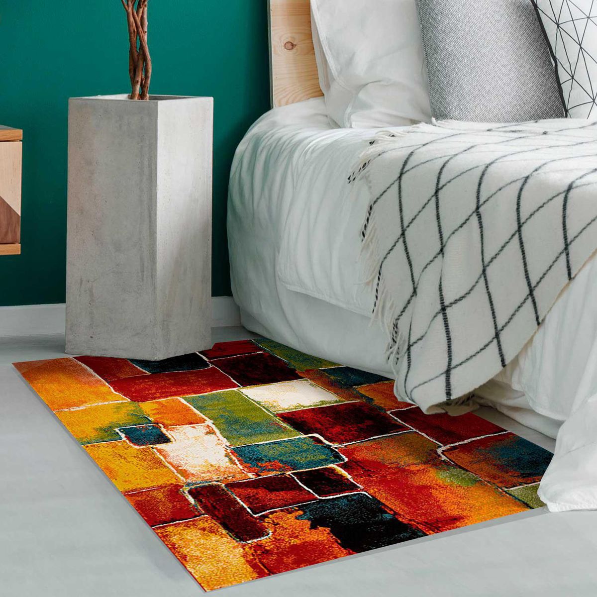 DIB - Alfombra Inusual 80x150 cm Multi