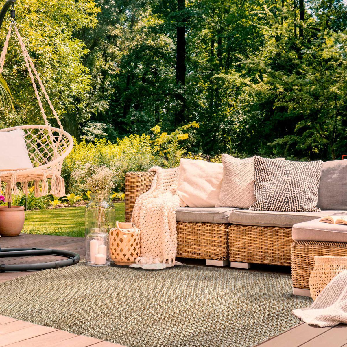 DIB - Alfombra Jute Woven 160x230 cm Natural