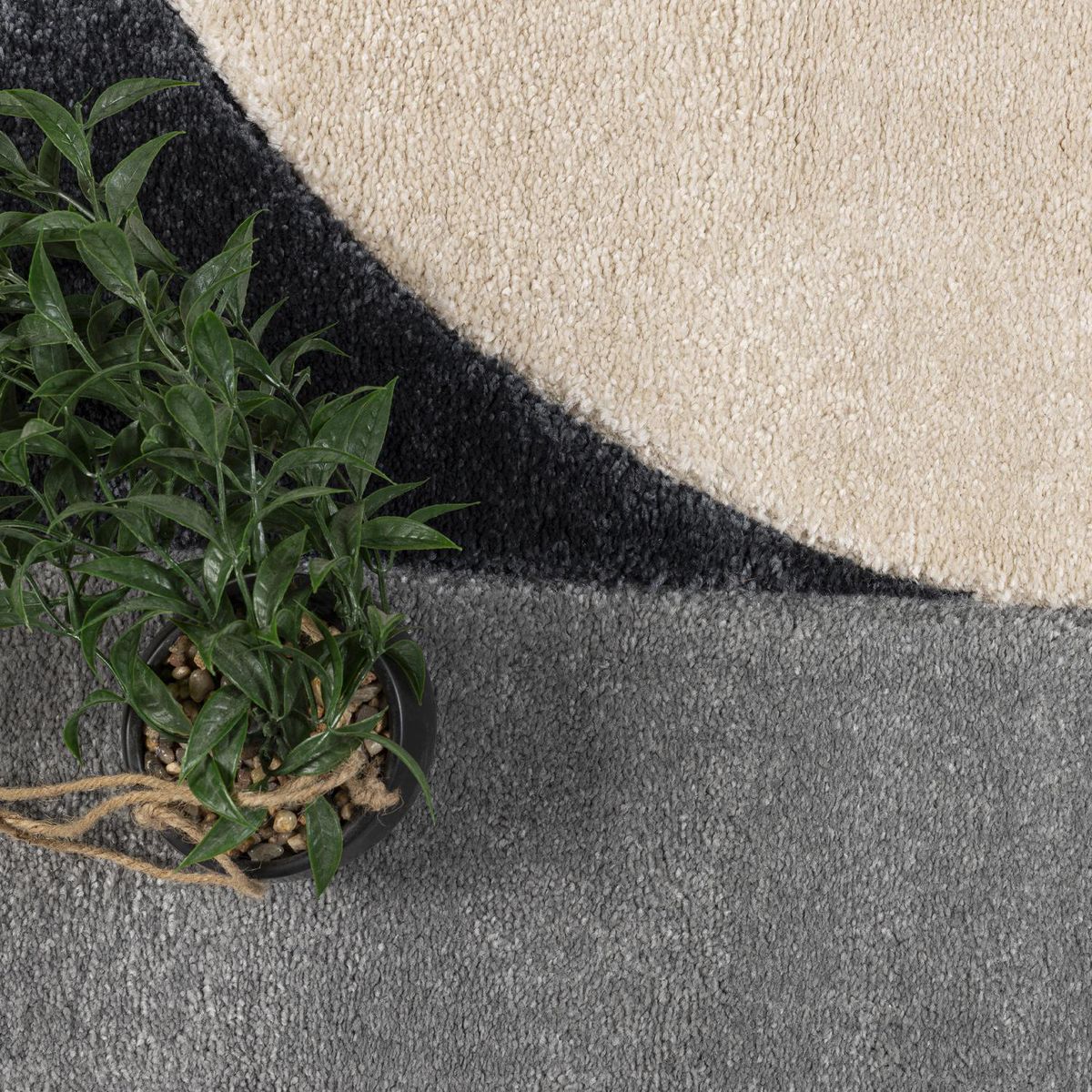 DIB - Alfombra Oporto 133x190 cm Crema