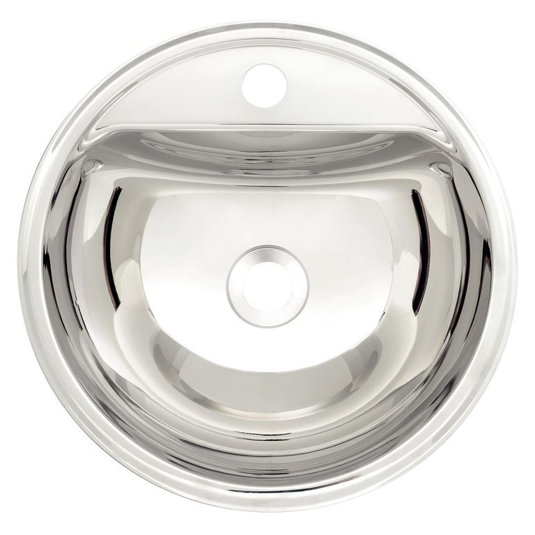 Cubeta Semicirculo 39.5x20x14 cm Acero inoxidable