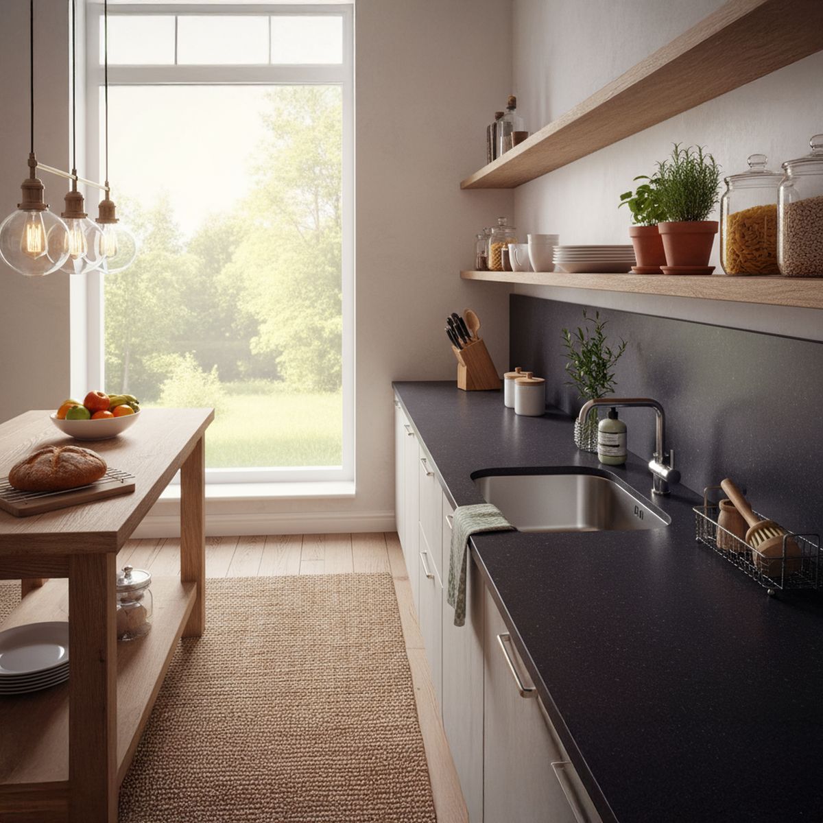 TRAMONTINA - Cubeta Rectangular 39x19.5x17 cm Acero inoxidable