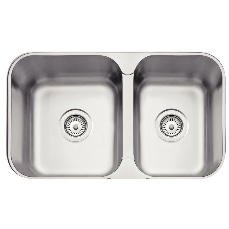 TRAMONTINA - Fregadero Forma Cuadrada Acero Inoxidable 46.5x18x14 cm Gris