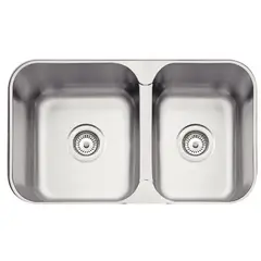TRAMONTINA - Fregadero Forma Cuadrada Acero Inoxidable 46.5x18x14 cm Gris