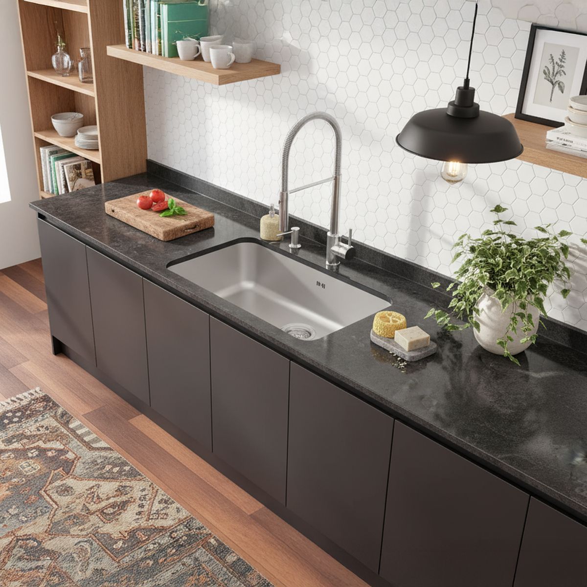 TRAMONTINA - Cubeta Dora 45x24x20 cm Acero inoxidable