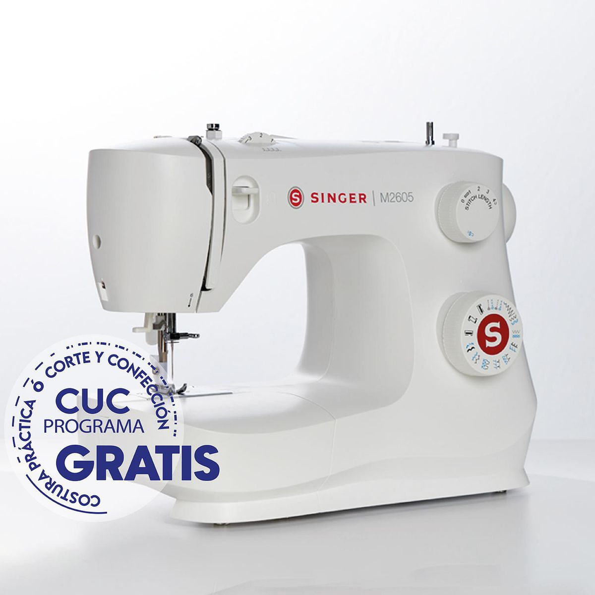 SINGER - Máquina de Coser Recta Zigzag M2605