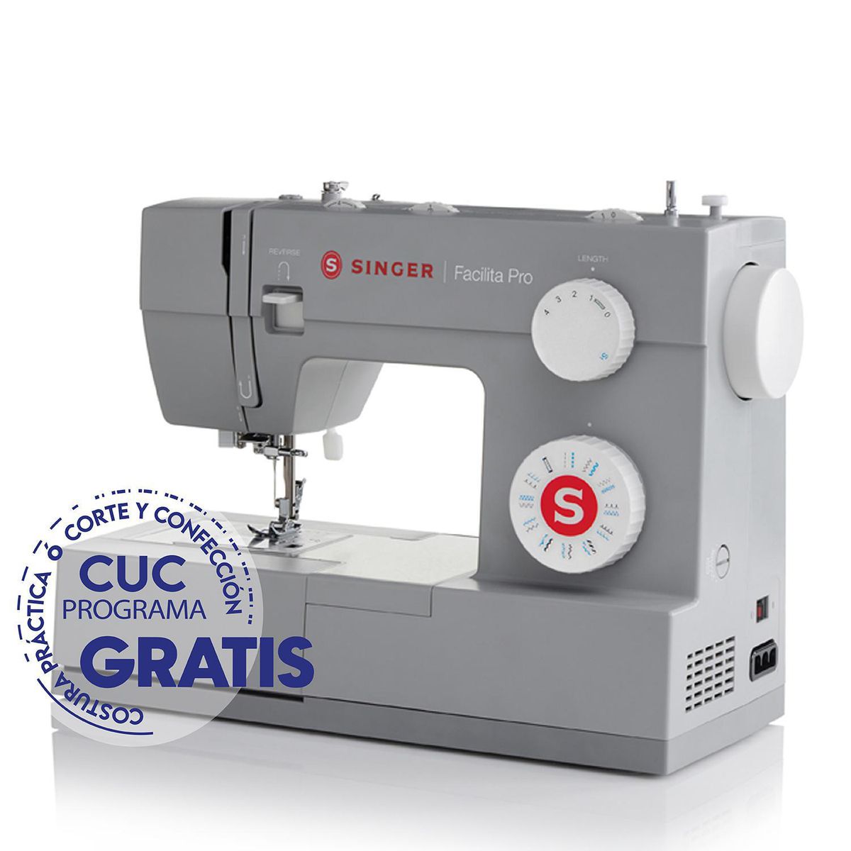 SINGER - Máquina de Coser Facilita pro HD 4423 Heavy Duty