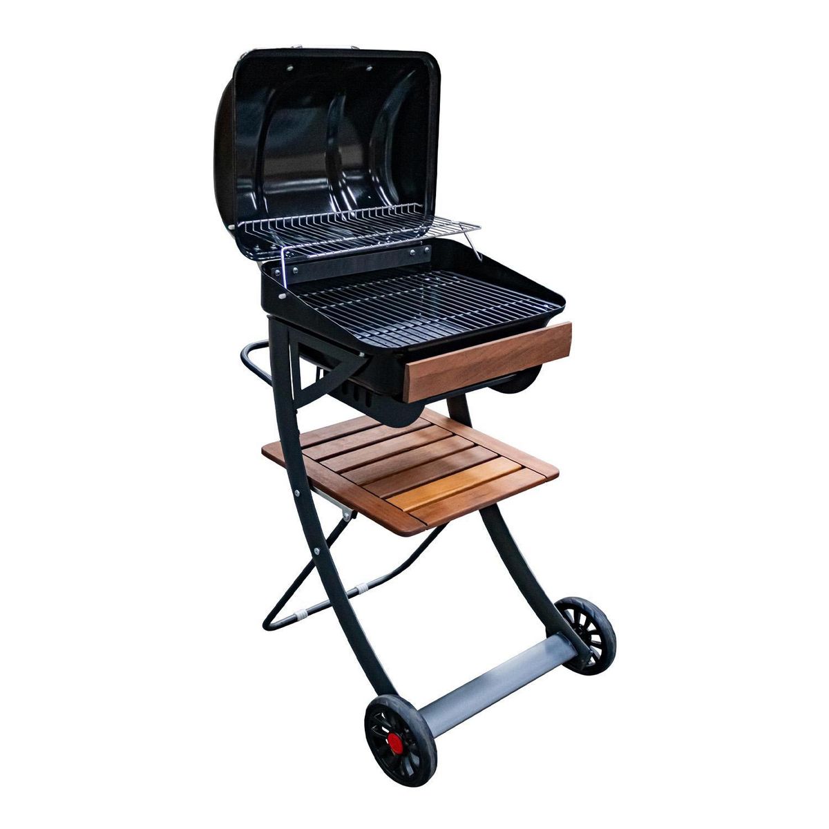 ALCAZAR - Parrilla a Carbón Acero Inoxidable