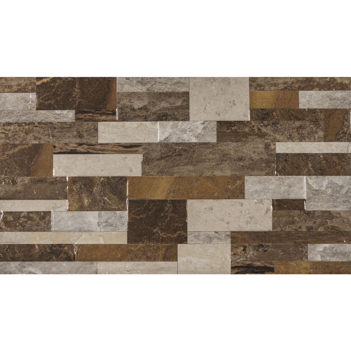 CORDILLERA - Fachaleta 60x30 cm Luau natural Multicolor 1.68 m2