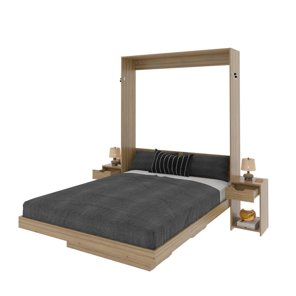 TECNOMOBILI - Cama CM8041.0001 Full Almendra