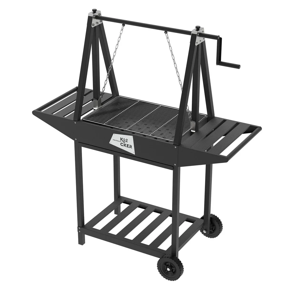 PROFESOR KLOCKER - Parrilla Volcano Profesional Klocker Acero Galvanizado