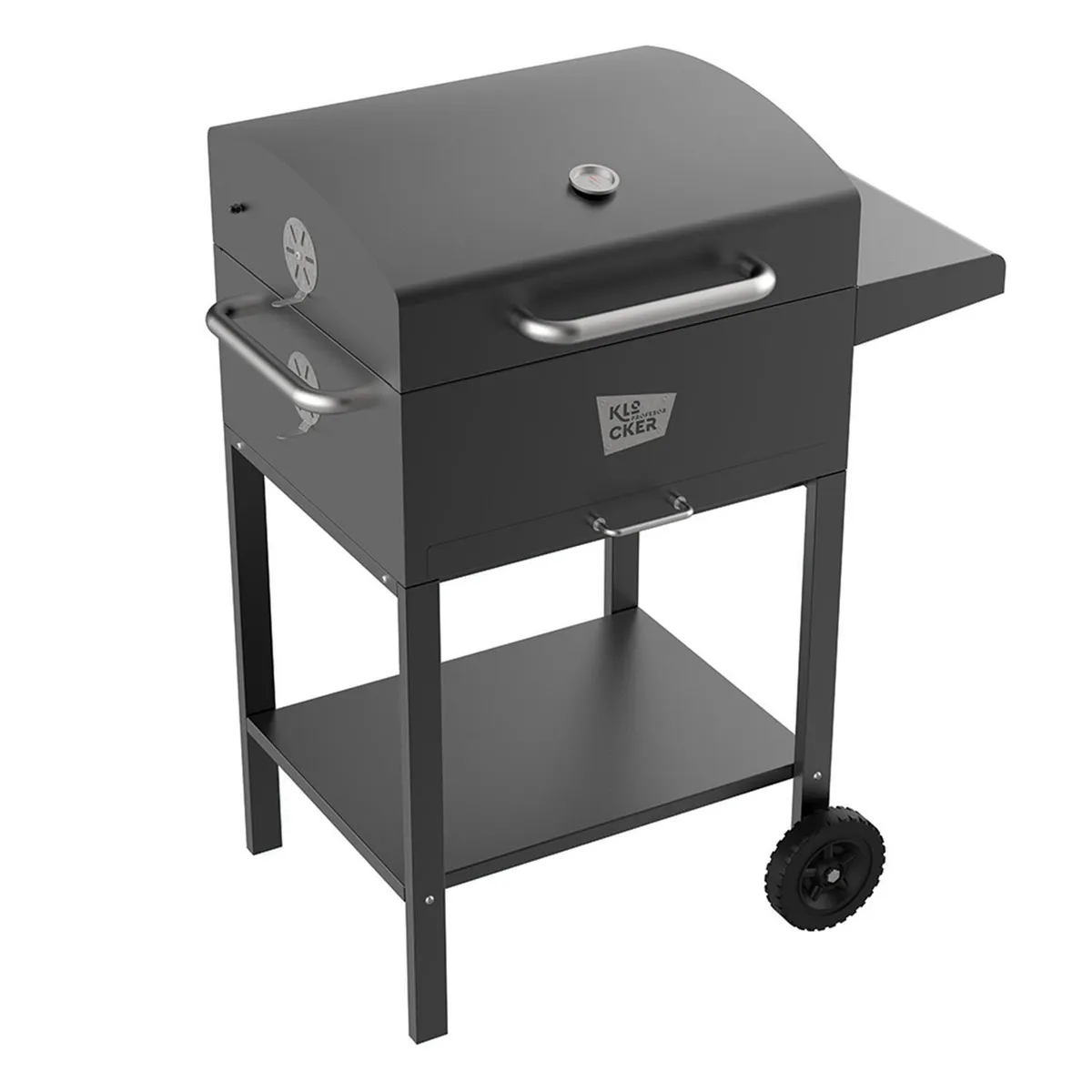 PROFESOR KLOCKER - Parrilla Chucao Profesional Klocker Acero Galvanizado