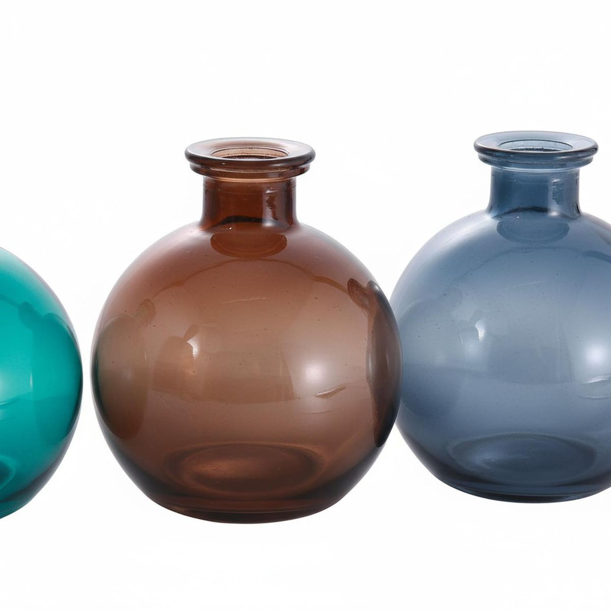 SOHOGAR - Florero Mini de vidrio Colores Surtidos 22.5x30.5 cm