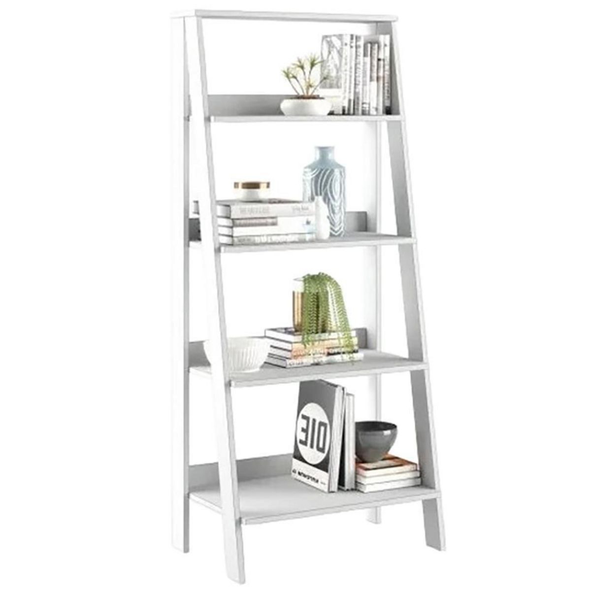 ALTAVISION - Estante MDP 4 Nivel(es) 61x140.3x40 cm Blanco