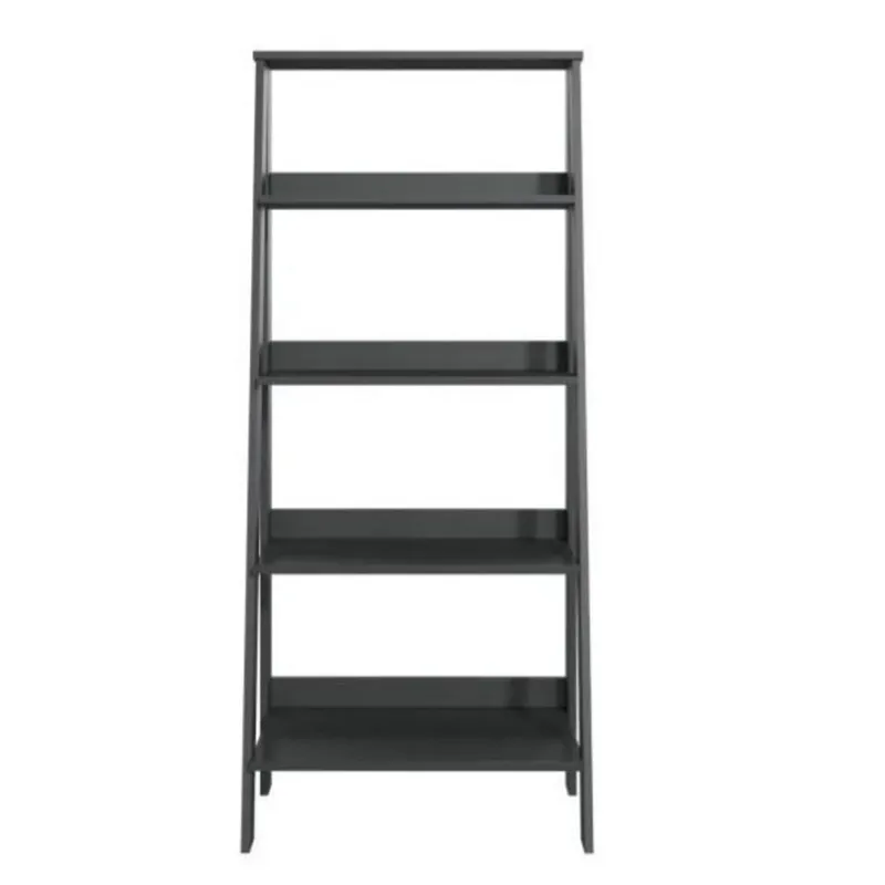 ALTAVISION - Estante MDP 4 Nivel(es) 61x140.3x40 cm Negro