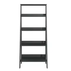 ALTAVISION - Estante MDP 4 Nivel(es) 61x140.3x40 cm Negro