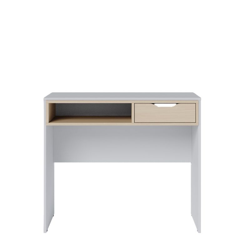 ALTAVISION - Escritorio BIT Blanco beige 90x77.5x44 cm