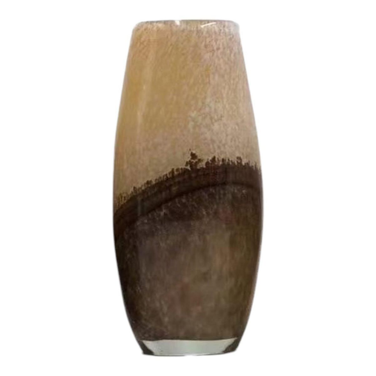 SOHOGAR - Florero Vidrio Beige 58x30 cm