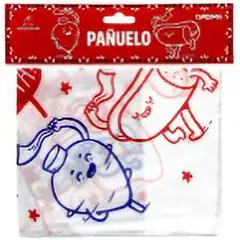 CARNAVAL - Pañuelo dieciochero 35 x 35 cm