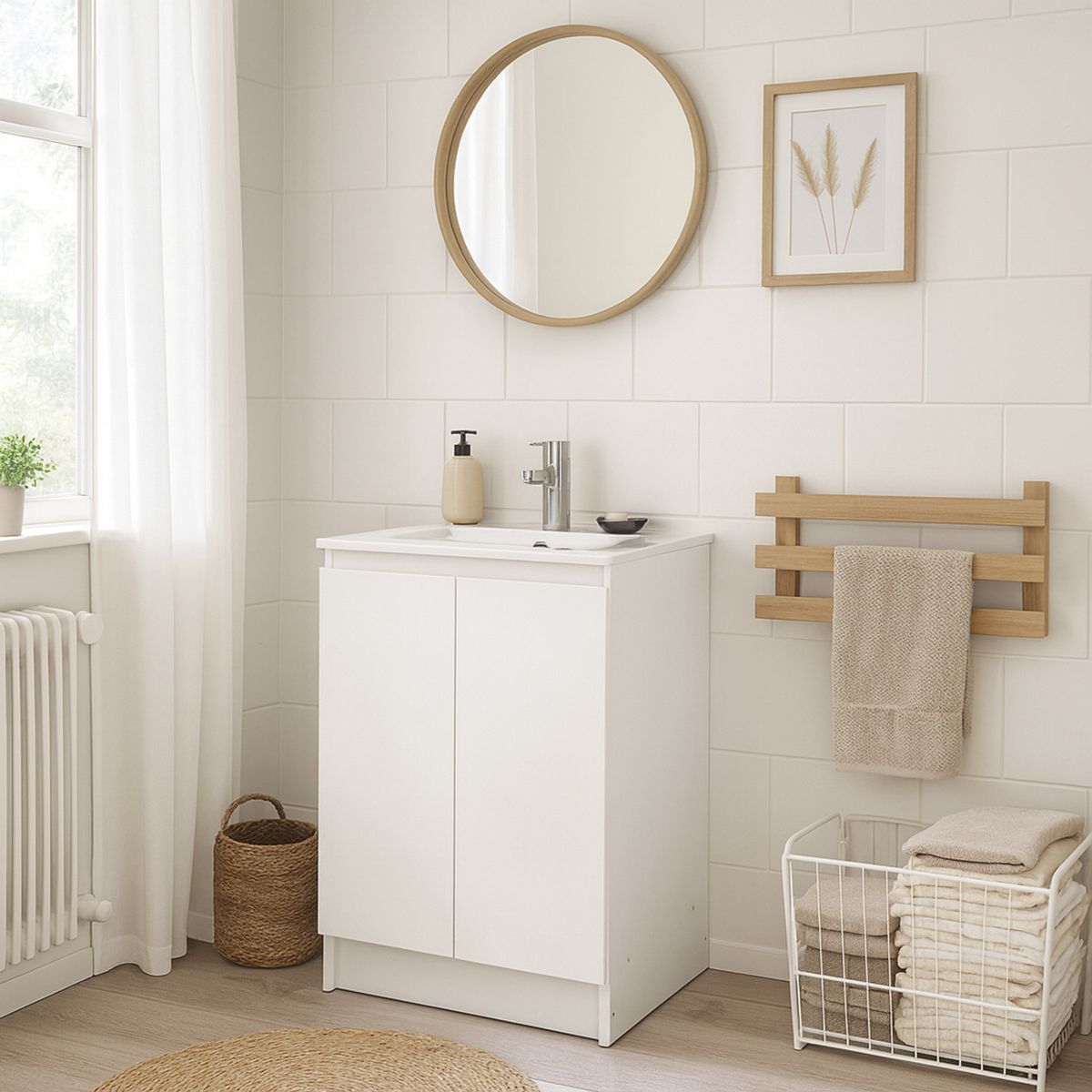 CIC - Vanitorio Lisboa Blanco 61x82x46.5 cm