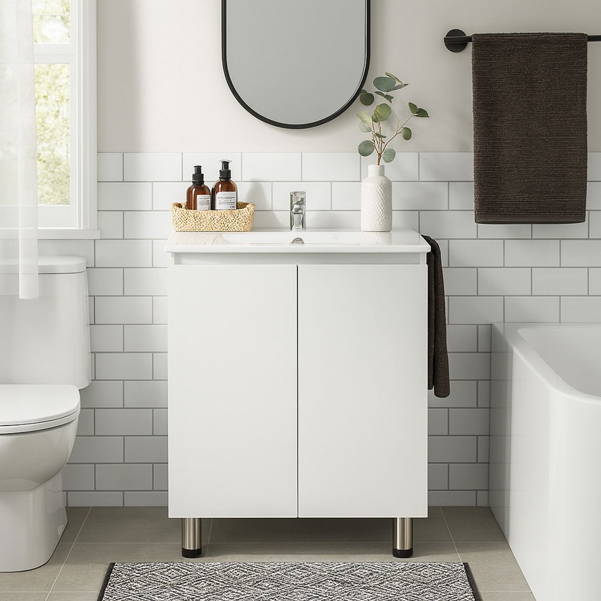 CIC - Vanitorio Lisboa Blanco 61x82x46.5 cm