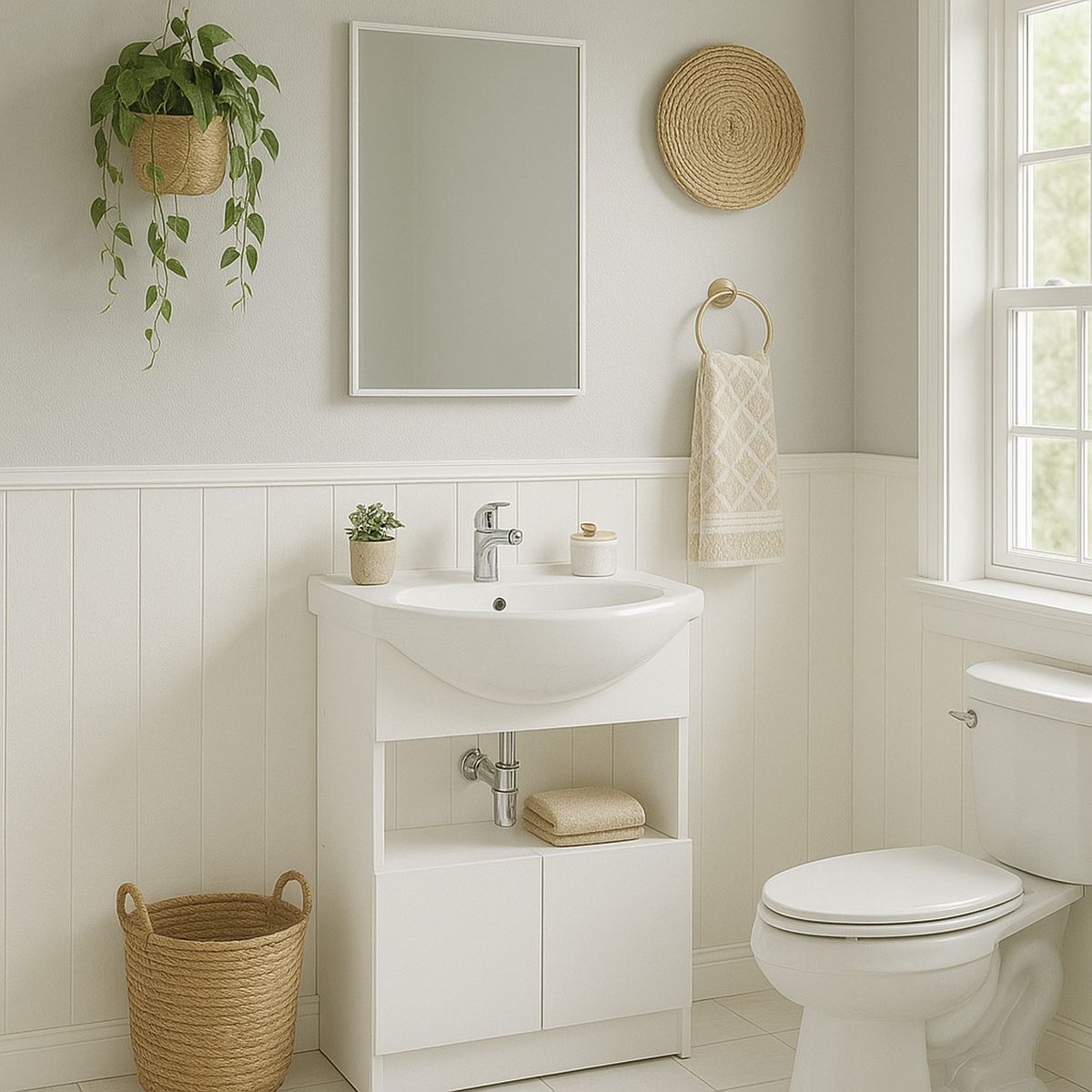 CIC - Vanitorio Cannes Blanco 50x84x41 cm