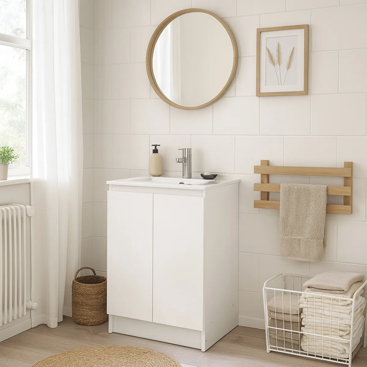 CIC - Vanitorio Lisboa Blanco 51x82x46.5 cm