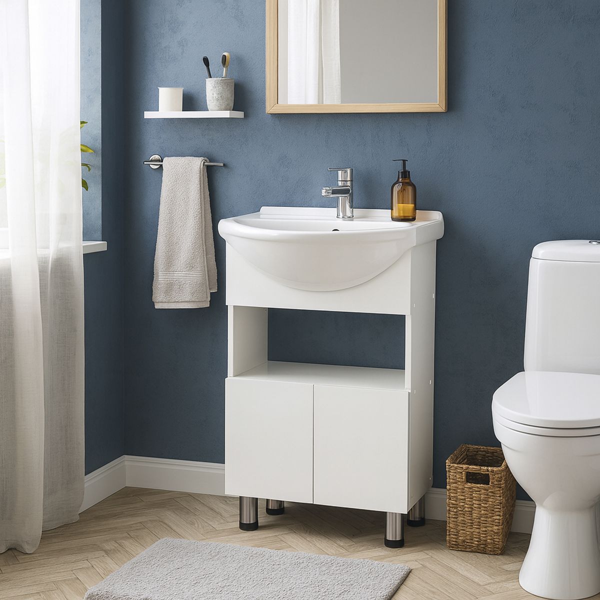 CIC - Vanitorio Cannes Blanco 50x84x41 cm