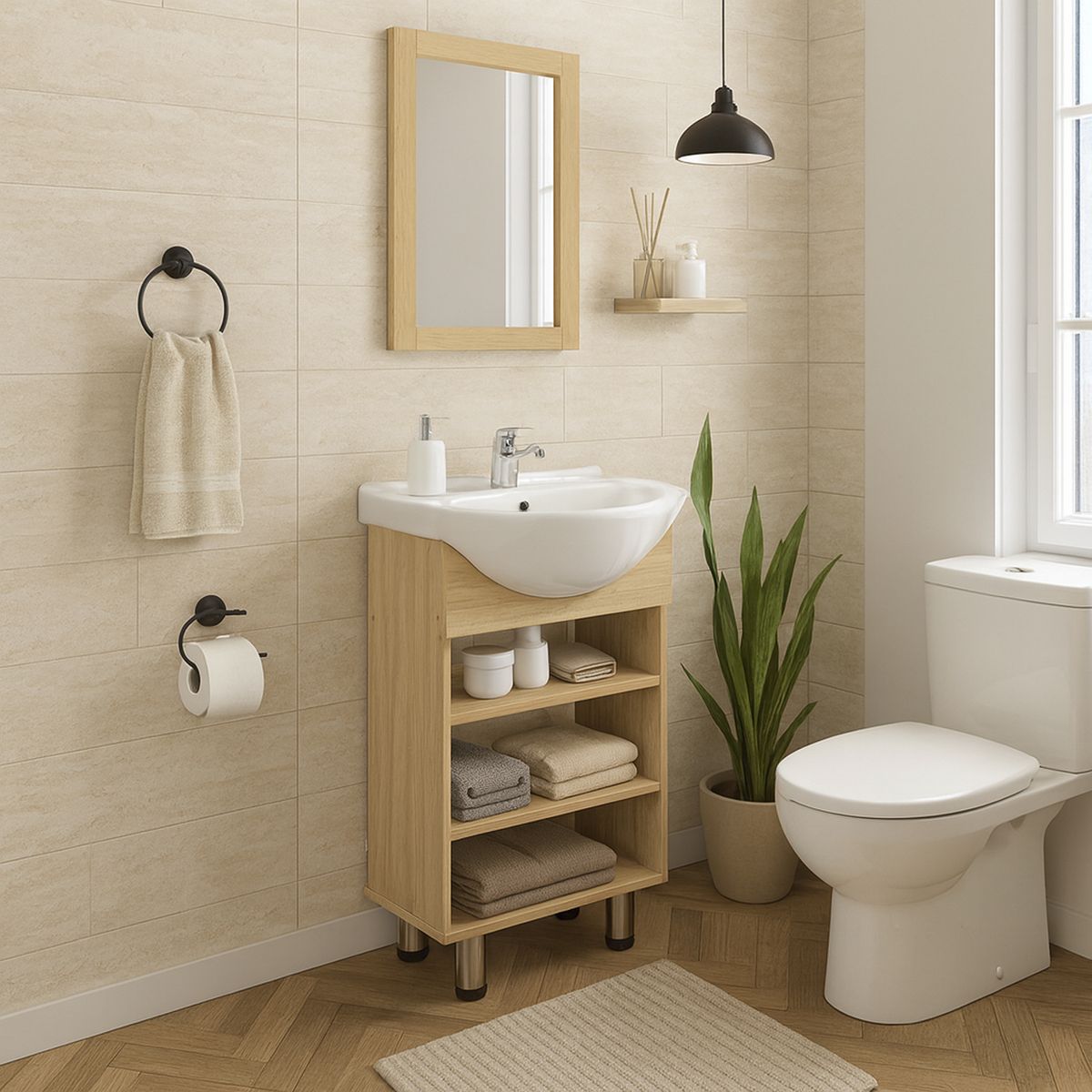 CIC - Vanitorio Cannes Olmo 50x84x41 cm