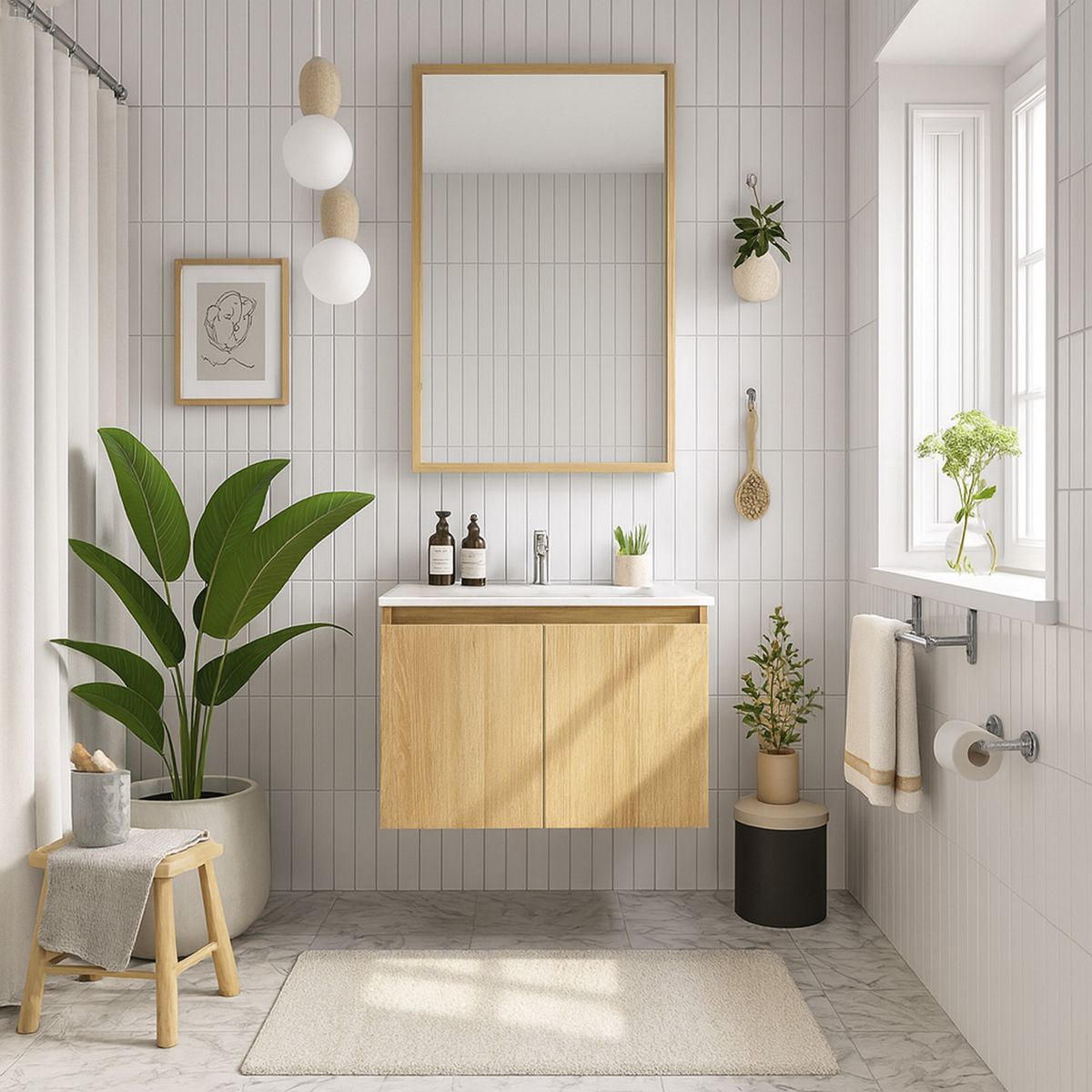 CIC - Vanitorio Monaco Olmo 61x45x46.5 cm