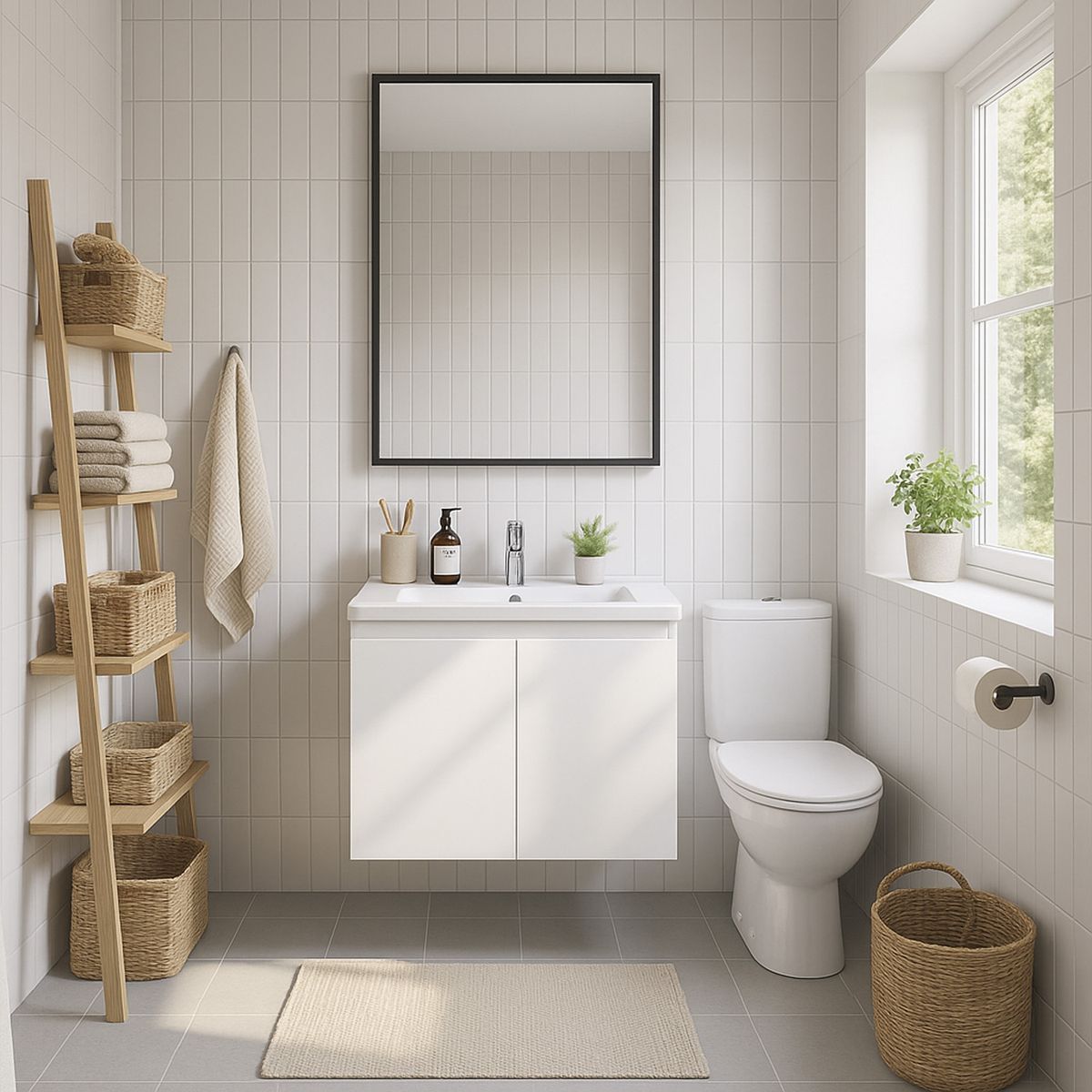 CIC - Vanitorio Monaco Blanco 61x45x46.5 cm