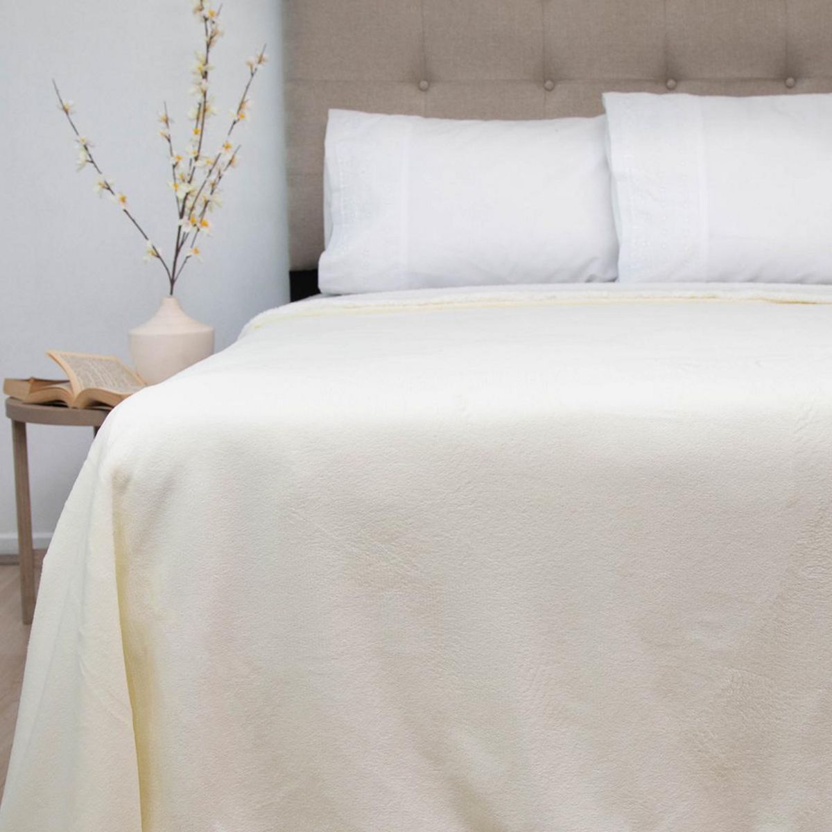 DORAL - Frazada Deluxe King Crudo