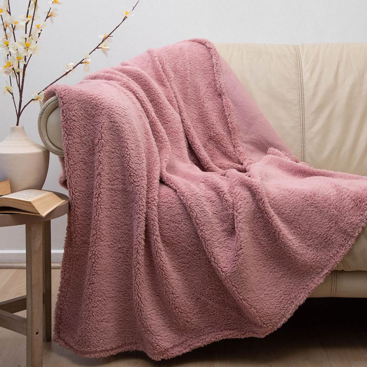 DORAL - Manta Deluxe Especial Rosado