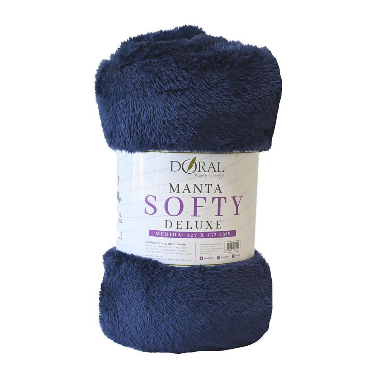 DORAL - Manta Deluxe Especial Azul