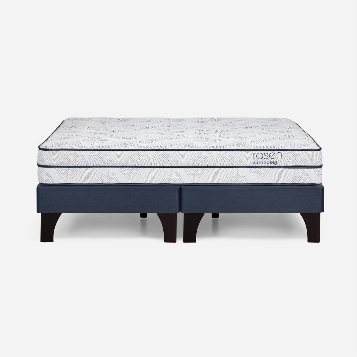 ROSEN - Cama King Europea Autonomy Sky Azul