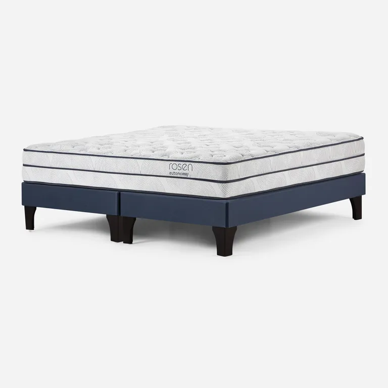 ROSEN Cama 2 plazas Europea Autonomy Sky Azul