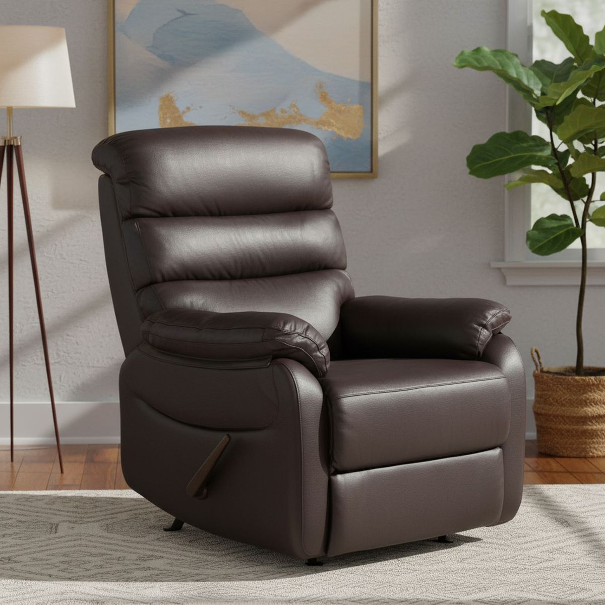 ROSEN - Bergere 1 cuerpo Magrit 84x106x94 cm Café