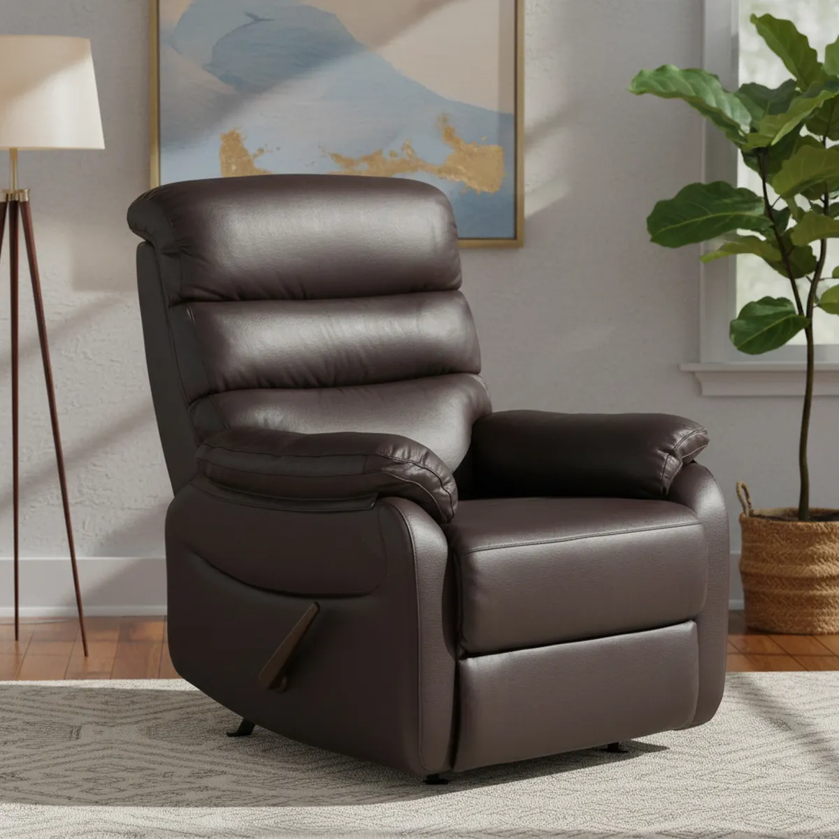 ROSEN - Bergere 1 cuerpo Magrit 84x106x94 cm Café