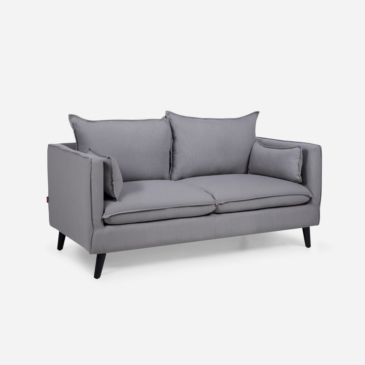 ROSEN - Sofá 2 cuerpos Tain 145x81x86 cm Gris