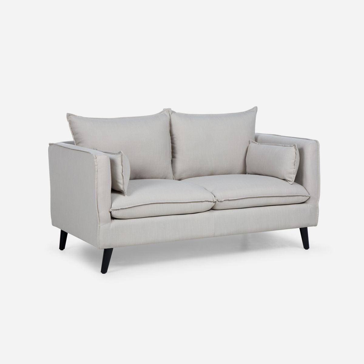 ROSEN - Sofá 2 cuerpos Tain 145x81x86 cm Beige