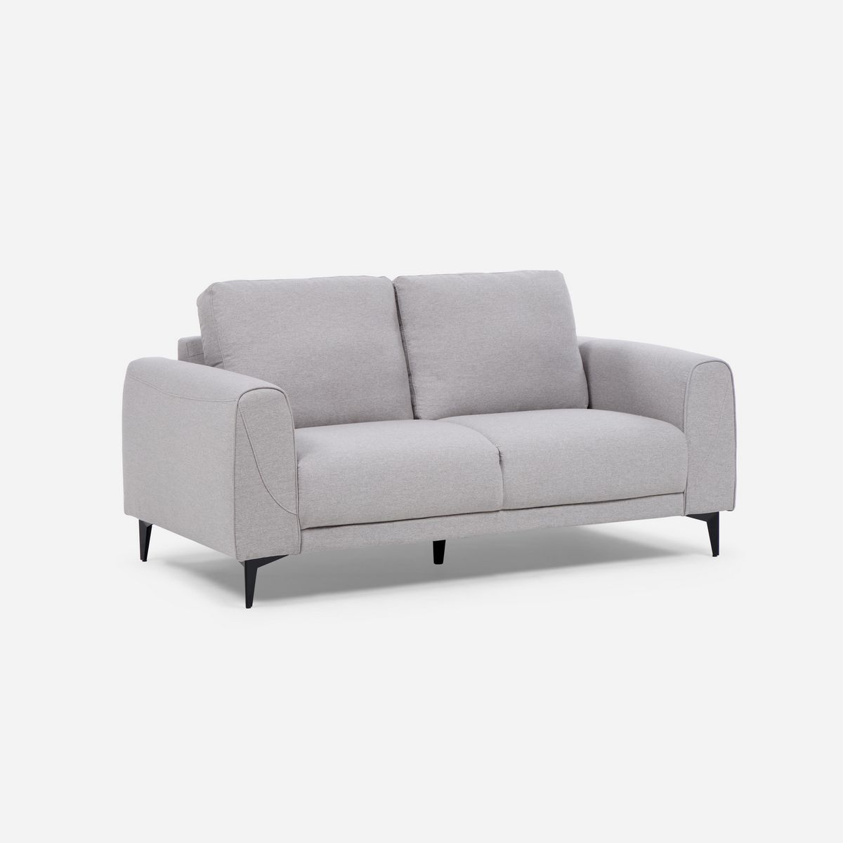 ROSEN - Sofá 2 cuerpos Padua 168x86x95 cm Gris Perla